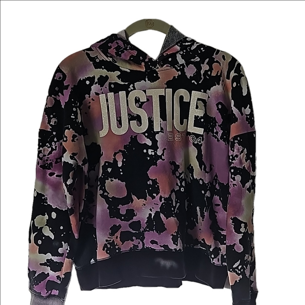 Justice Hoodie Top. Large